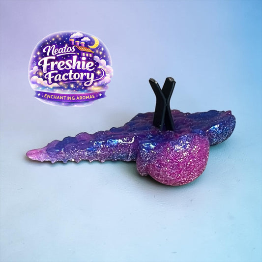Plum Blossom Bliss Triple Scoop Ice Cream Cone Car Vent Freshie