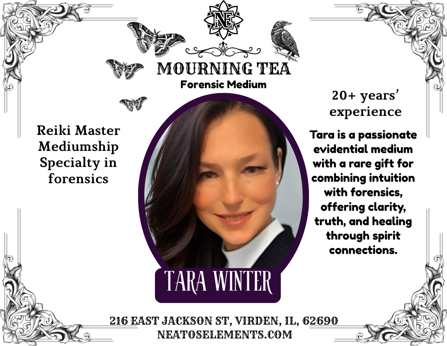 Mourning Tea - Appointment with Tara Winter