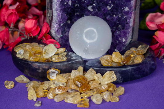 Citrine Crystal Chips - Large - AAA Grade - Neatos Elements