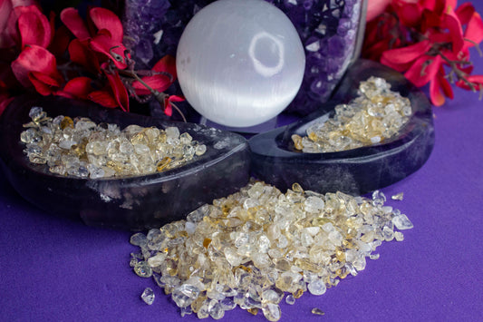 Citrine Crystal Chips - XSmall - AA Grade - Neatos Elements