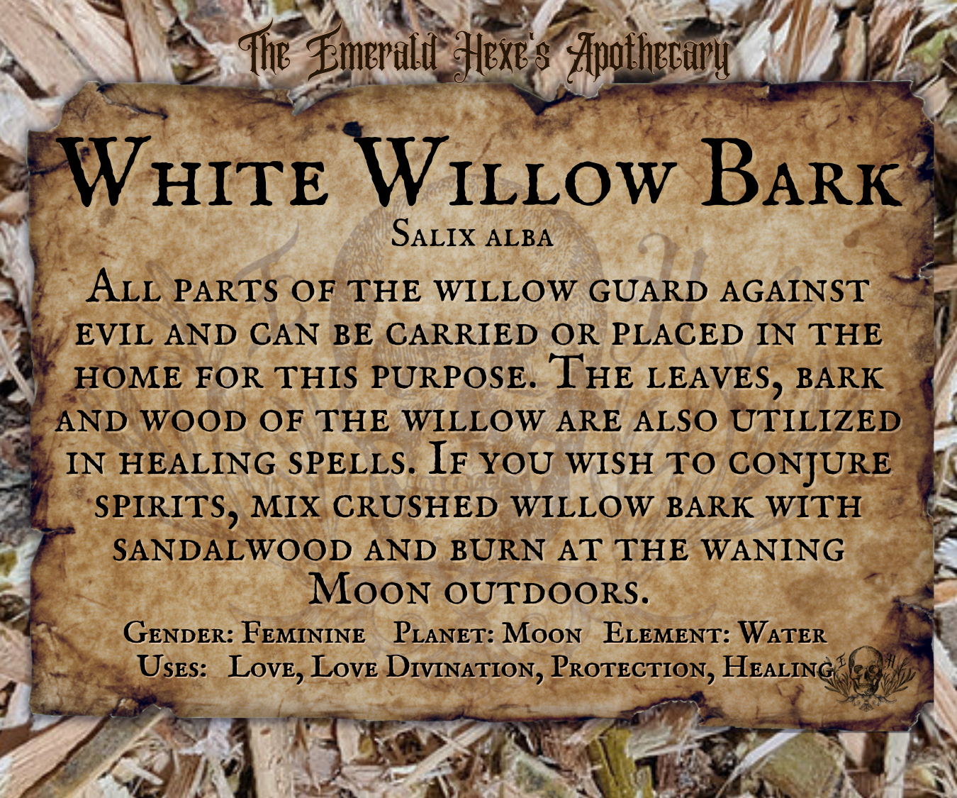 White Willow Bark Cut (Salix Alba) - Neatos Elements