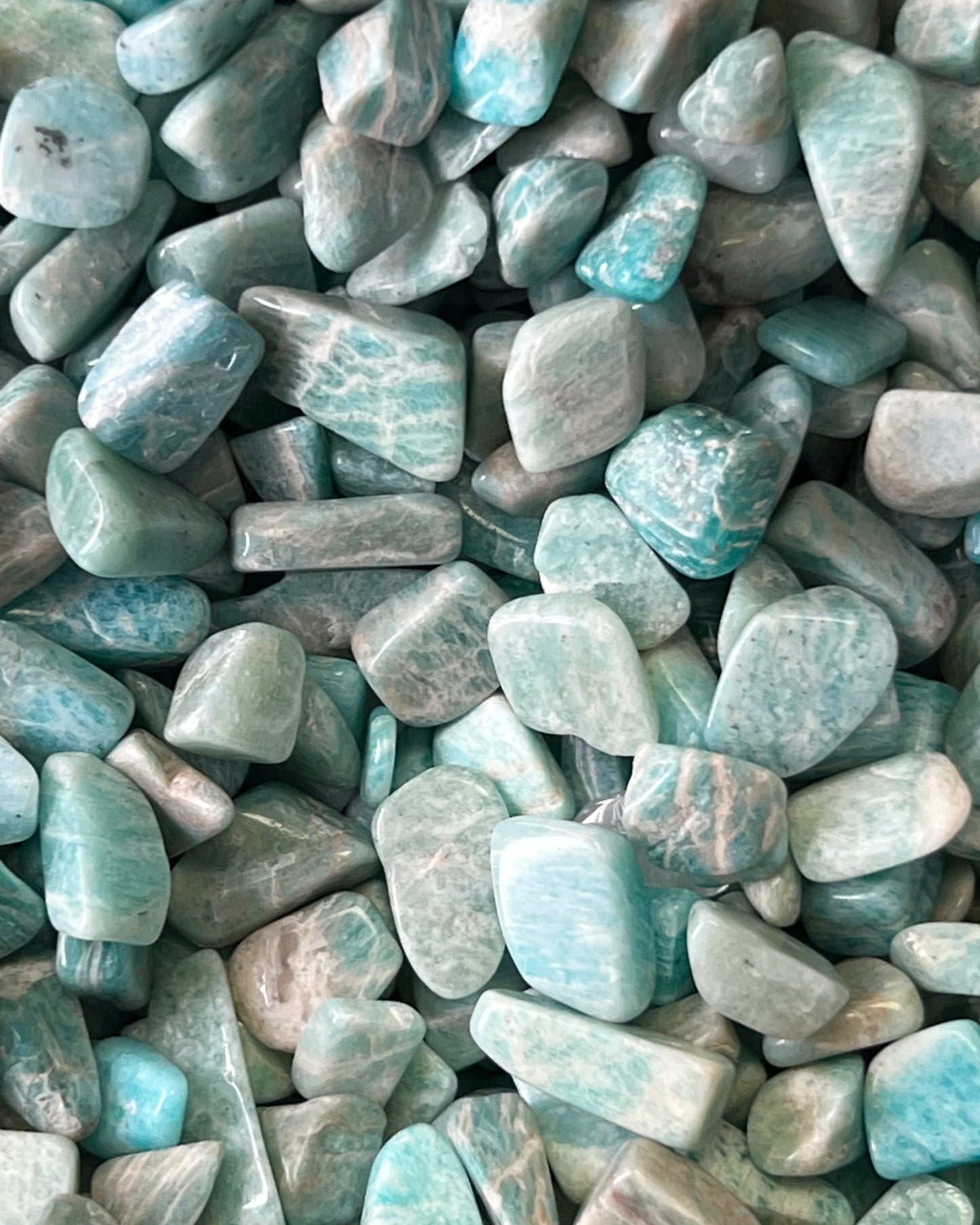 Amazonite Crystal Chips - Medium - AA Grade - Neatos Elements
