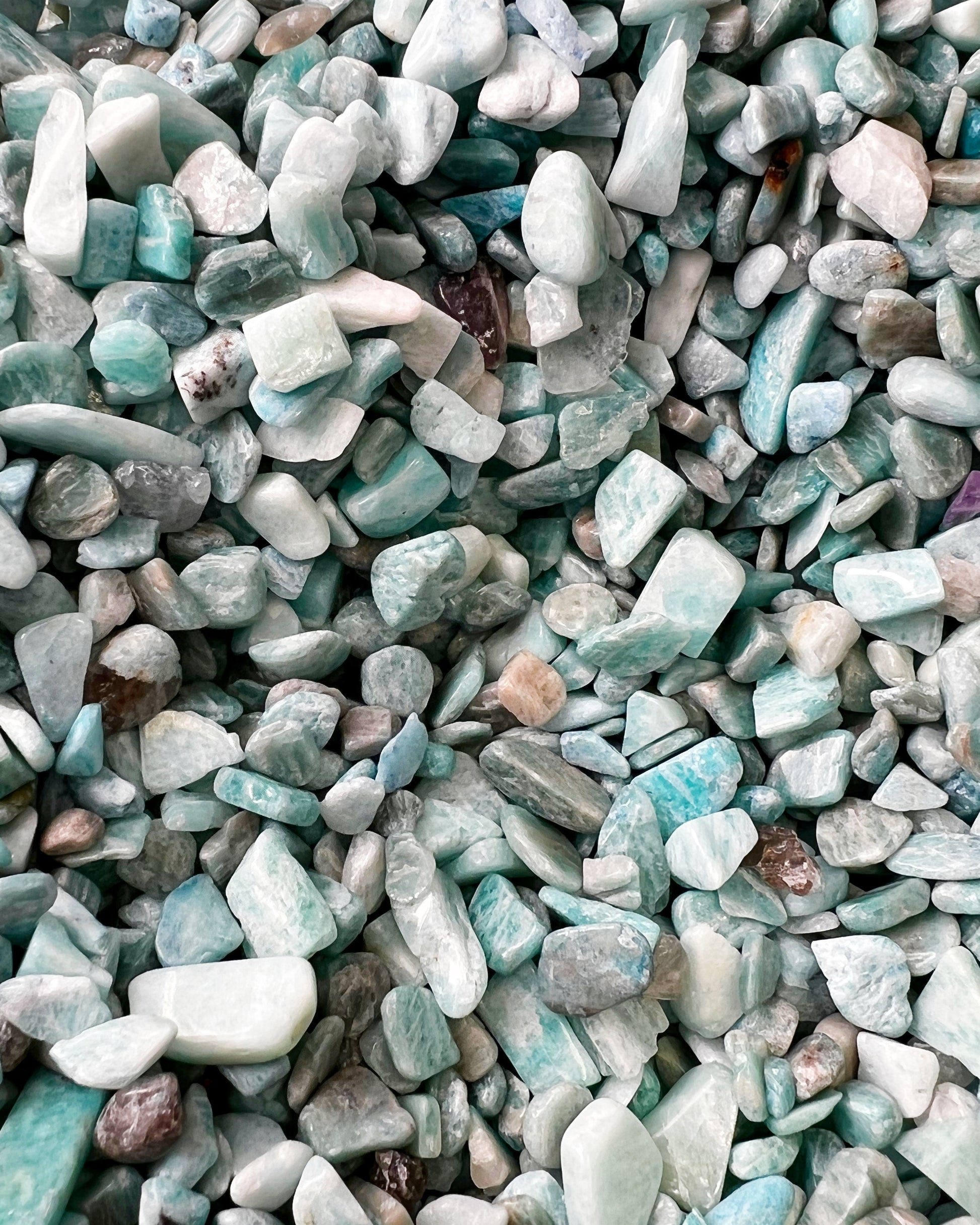 Amazonite Crystal Chips - Small - AA Grade - Neatos Elements