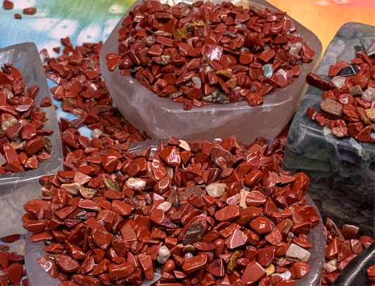 Red Jasper Crystal Chips - Small - A Grade - Neatos Elements