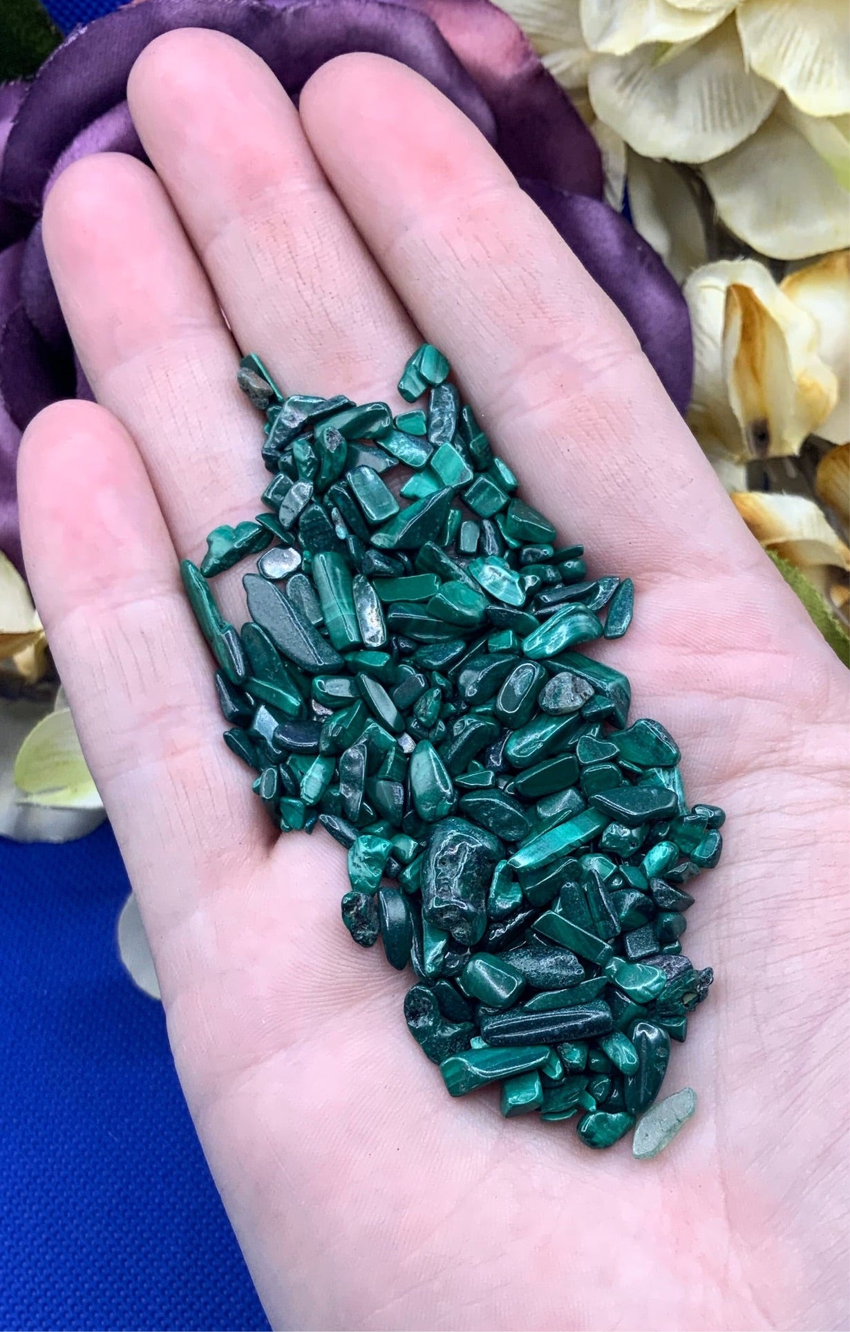 Malachite Crystal Chips - Small - AA Grade - Neatos Elements