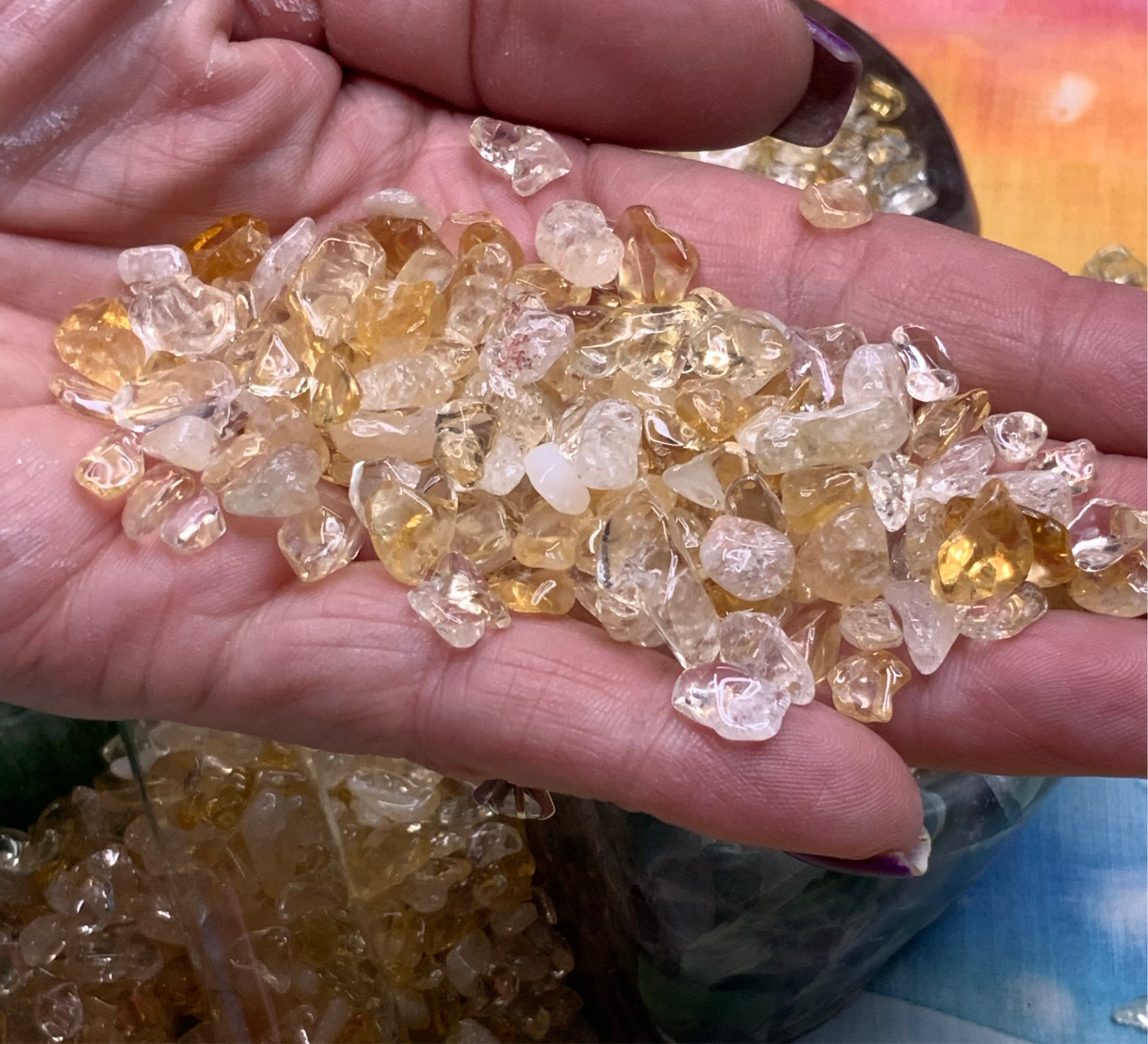 Citrine Crystal Chips - Small - AA Grade - Neatos Elements
