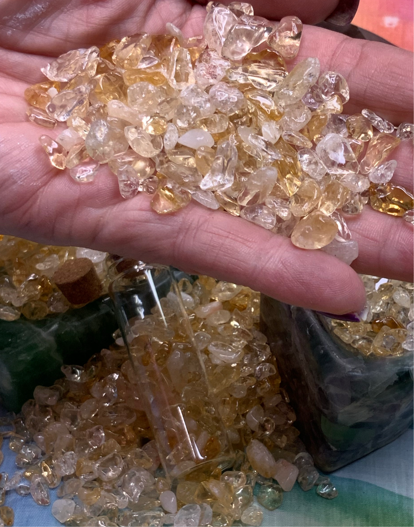 Citrine Crystal Chips - Small - AA Grade - Neatos Elements