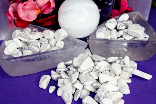 Howlite Crystal Chips - Large - A Grade - Neatos Elements