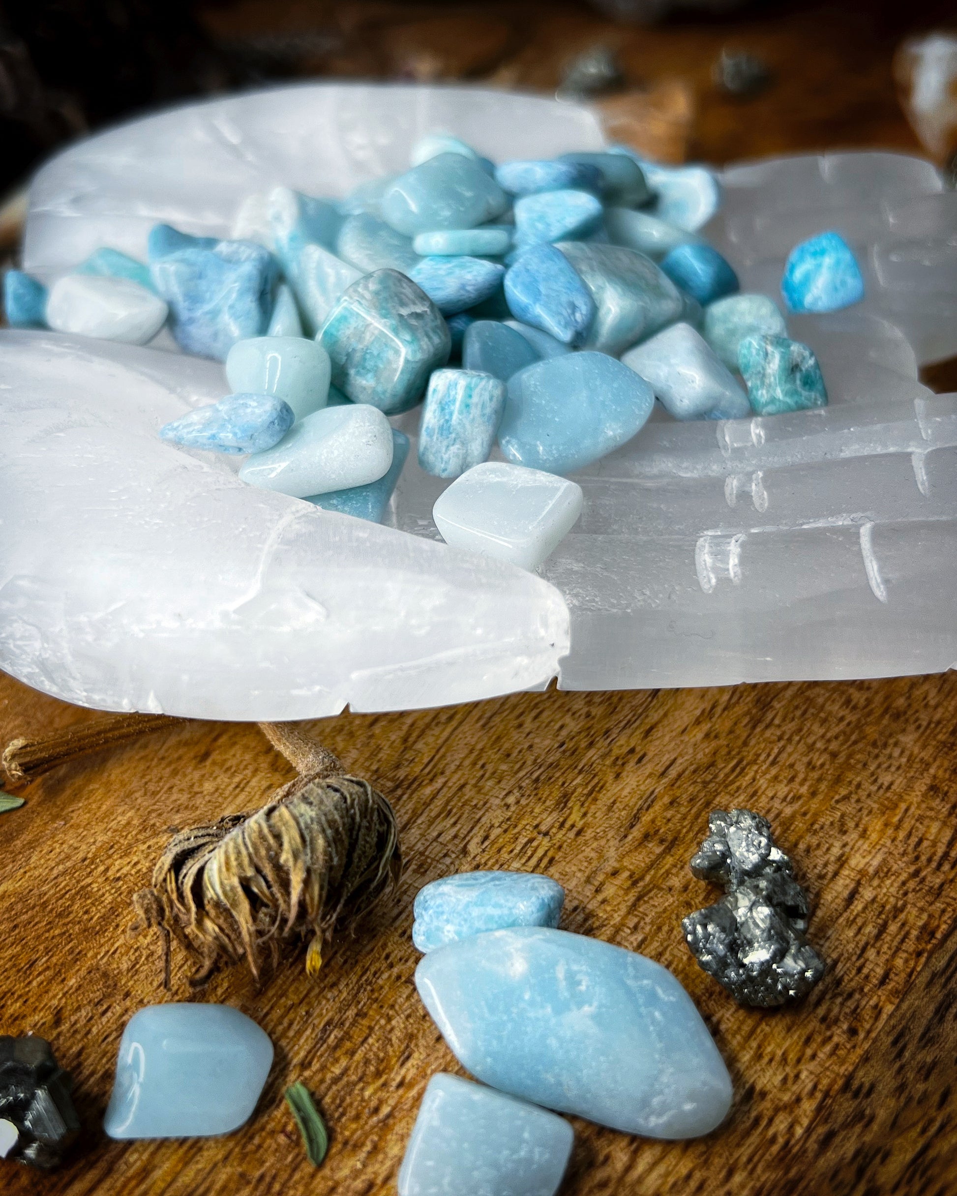 Amazonite Crystal Chips - Large - AA Grade - Neatos Elements