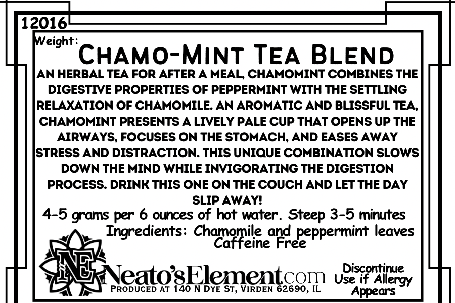 Chamo-mint Tea