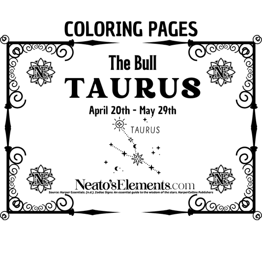 Taurus Coloring Pages PDF Download