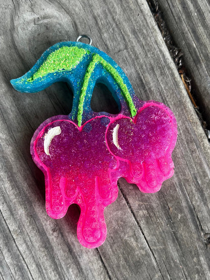 Heartbreaker Melted Cherries Car Hanging Freshie