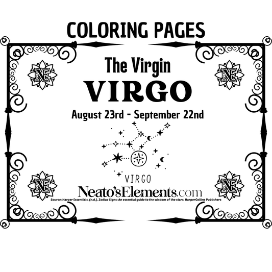 Virgo Coloring Pages PDF Download