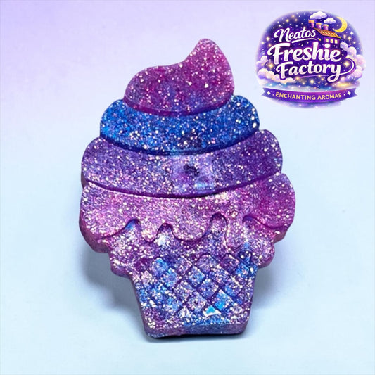 Plum Blossom Bliss Cupcake Car Vent Freshie