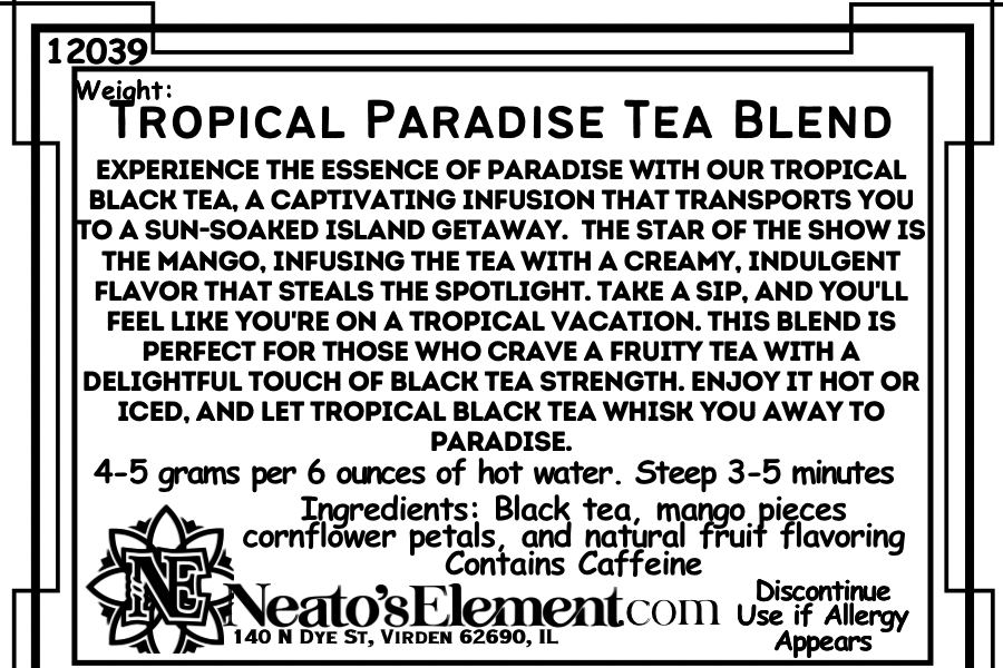 Tropical Paradise Tea Blend