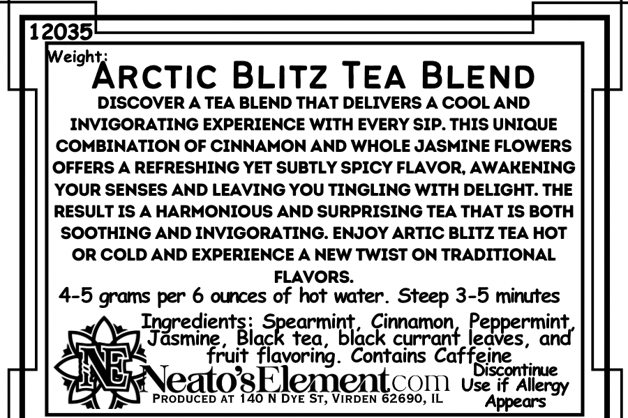 Artic Blitz Tea Blend