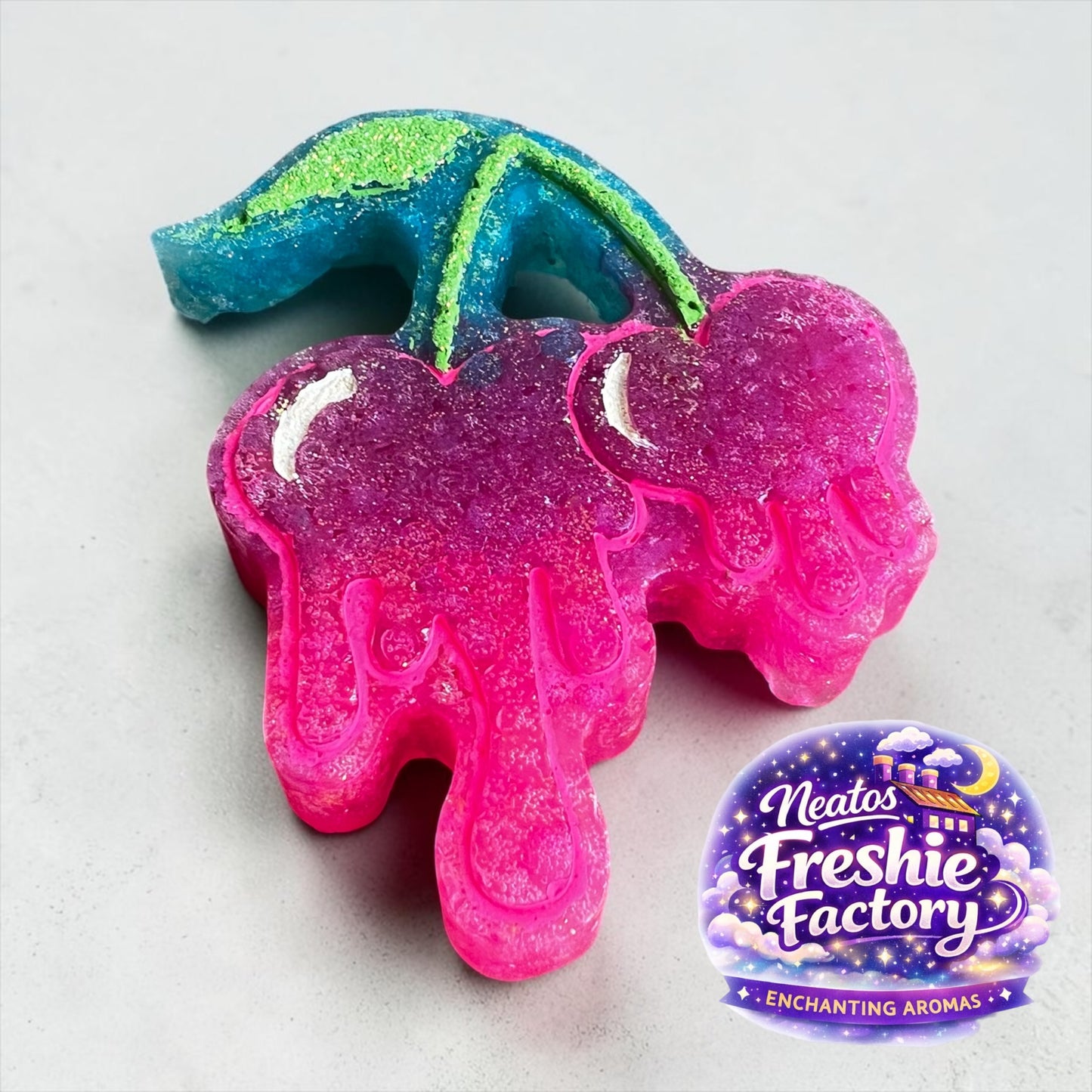 Heartbreaker Melted Cherries Car Hanging Freshie