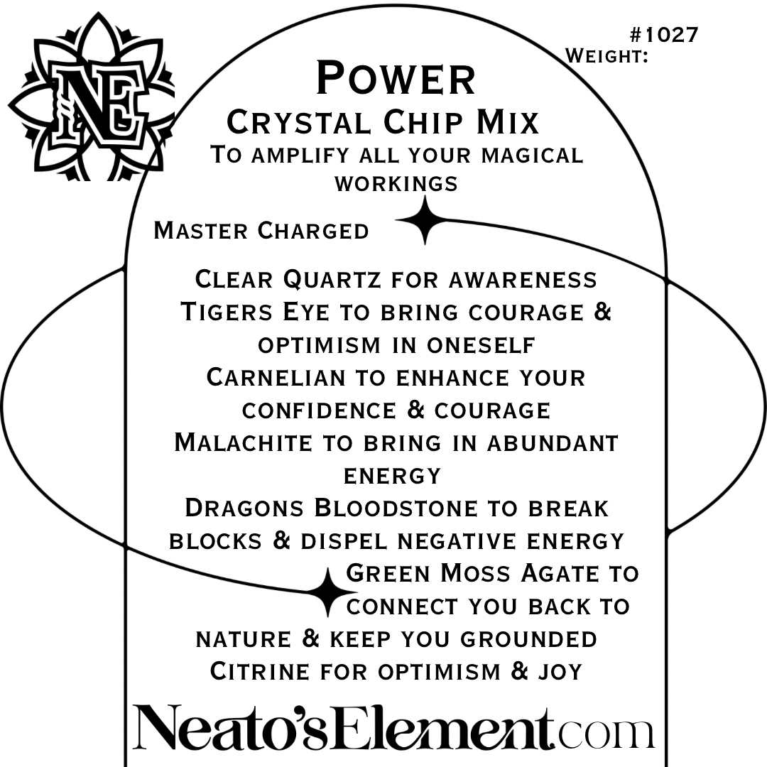 Power Crystal Chip Blend