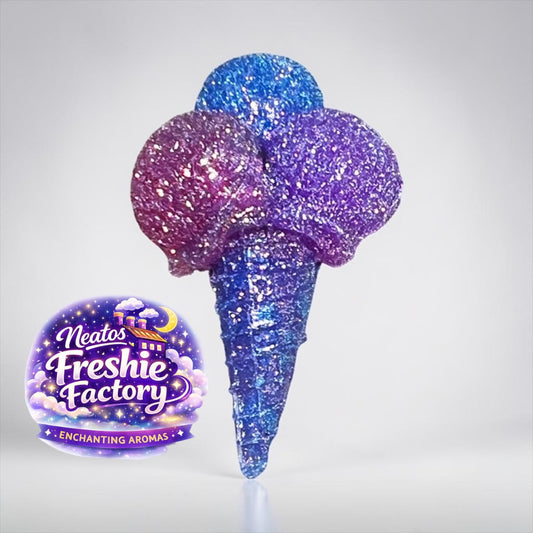 Heartbreaker Triple Scoop Ice Cream Cone Car Vent Freshie