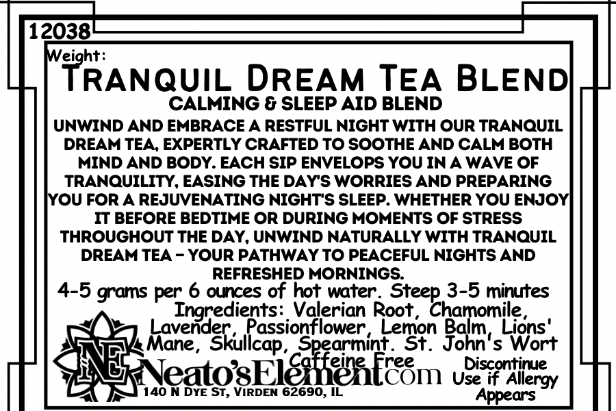 Tranquil Dream Tea Blend