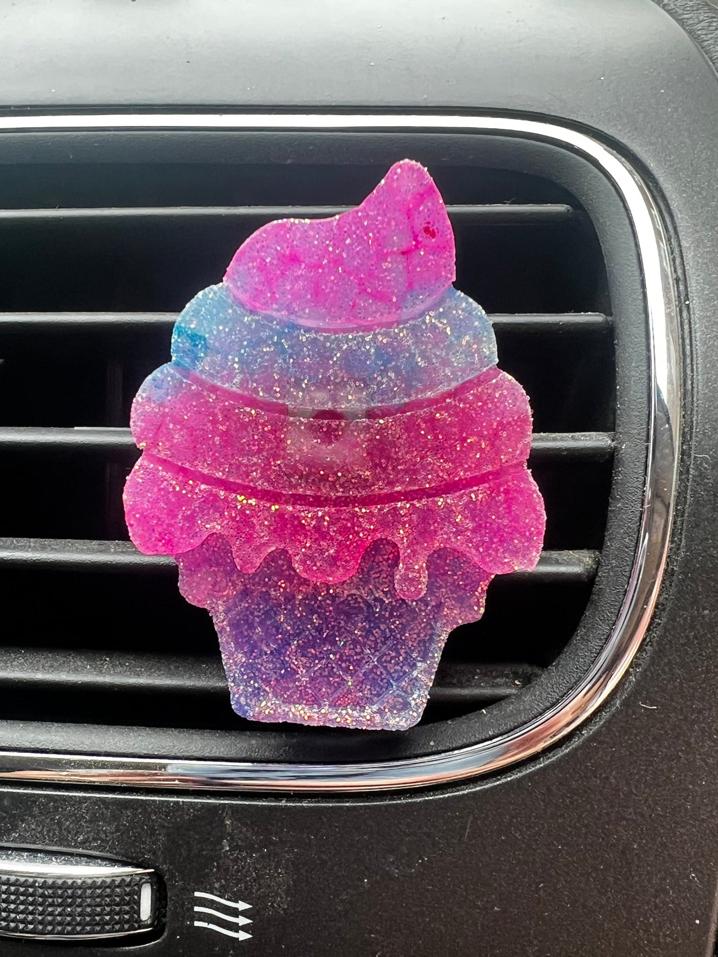 Plum Blossom Bliss Cupcake Car Vent Freshie