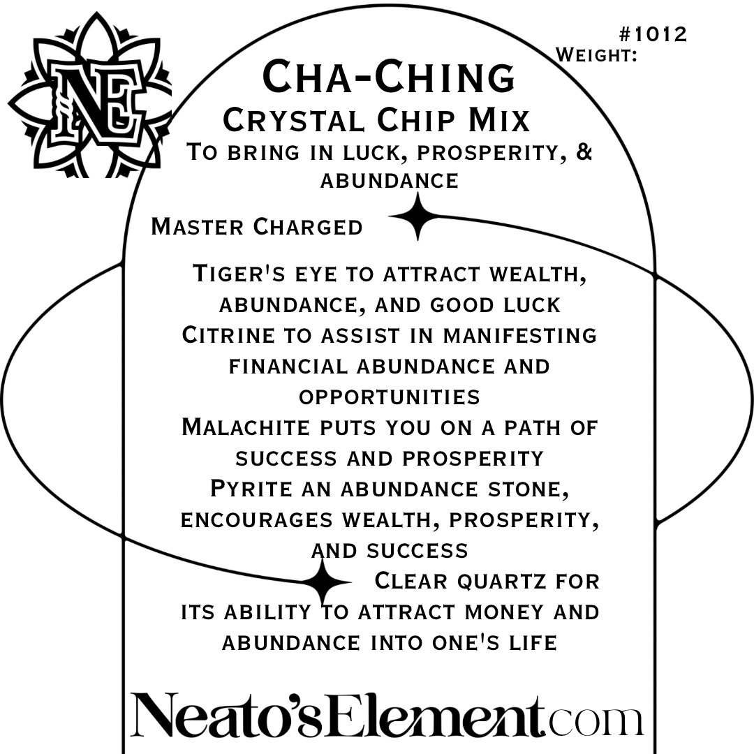 Cha-Ching Crystal Chip Blend