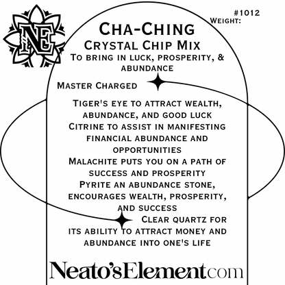 Cha-Ching Crystal Chip Blend