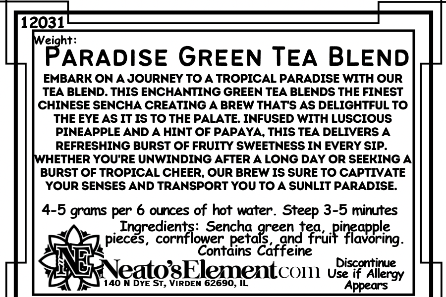 Paradise Green Tea Blend