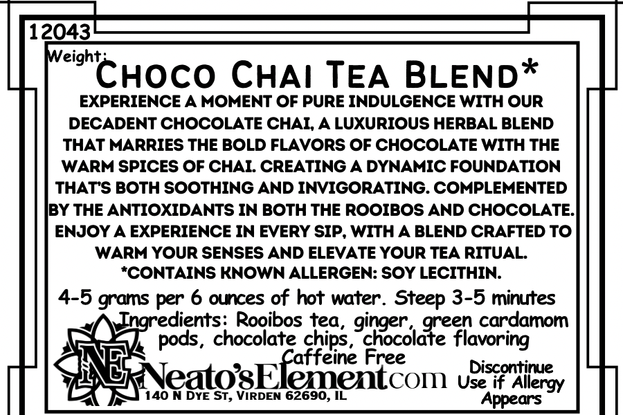 Choco Chai Tea Blend