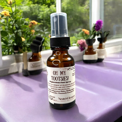 Oh My Tootsies! Magnesium Foot Spray (Scented) 2 oz