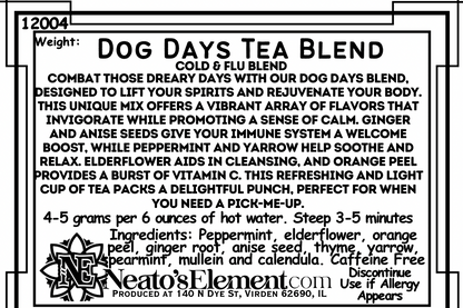 Dog Days Cold & Flu Tea Blend
