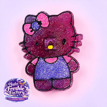 Kiwi-Berry Splash Kitty Car Vent Freshie