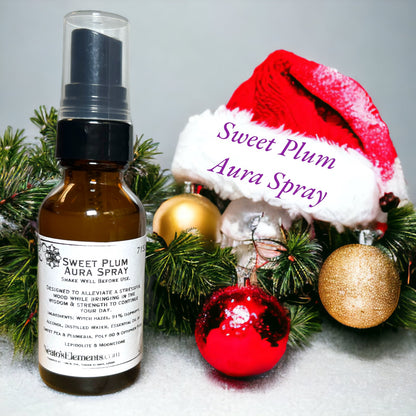 Sweet Plum Crystal Infused Aura Boosting Spray - 1 oz