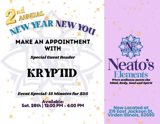 New Year New You Appointment with Kryptid