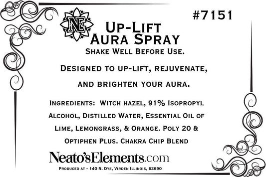 Up‑Lift Crystal Infused Aura Boosting Spray - 2 oz
