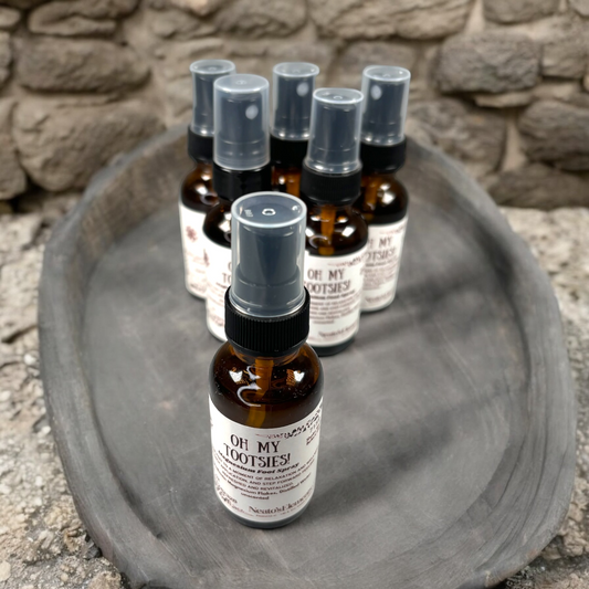 Oh My Tootsies! Magnesium Foot Spray (Unscented) 2 oz
