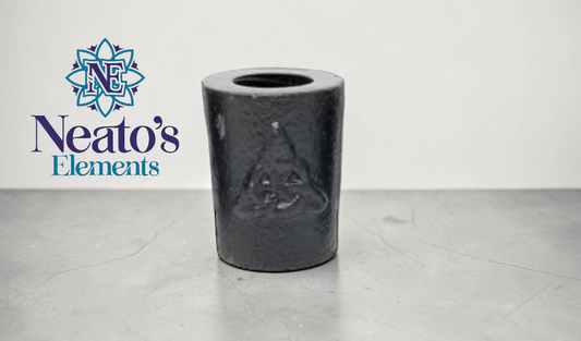 Triquetra Cast Iron Chime Candle Holder