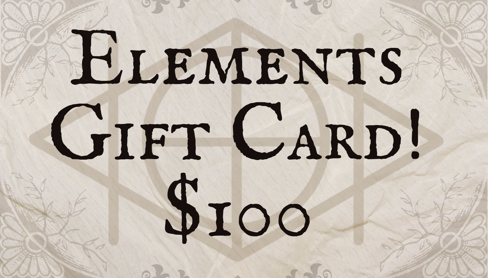 Element's Gift Card! - Neatos Elements