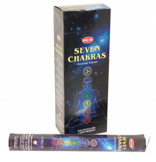 Hem Seven Chakra Incense - Neatos Elements