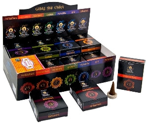 Goloka Chakra Cone Incense - Neatos Elements