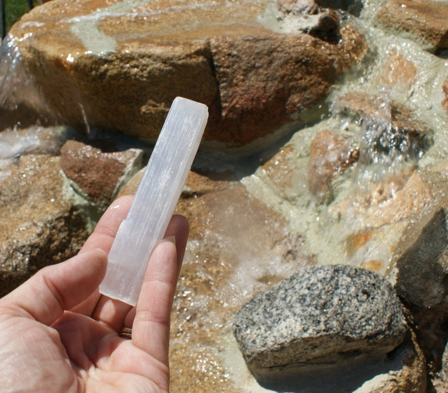 Small Selenite Raw Bars -Set of 4 - Neatos Elements