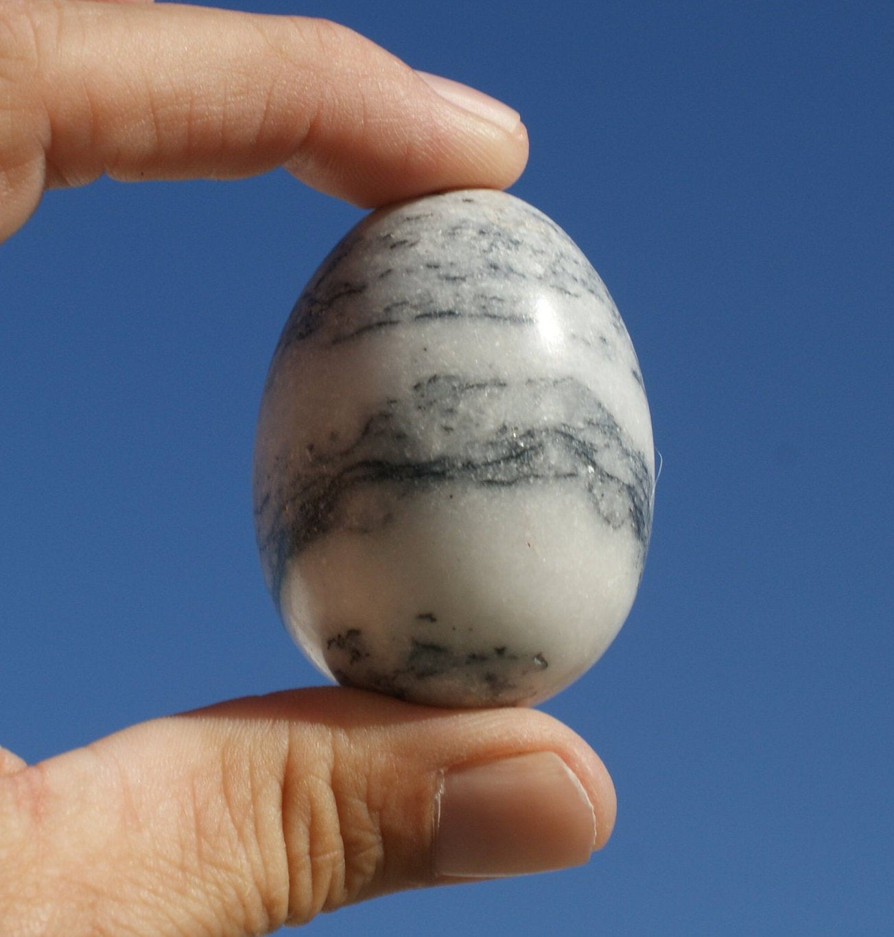 Set of 2 - Stone Marbled Eggs - Neatos Elements