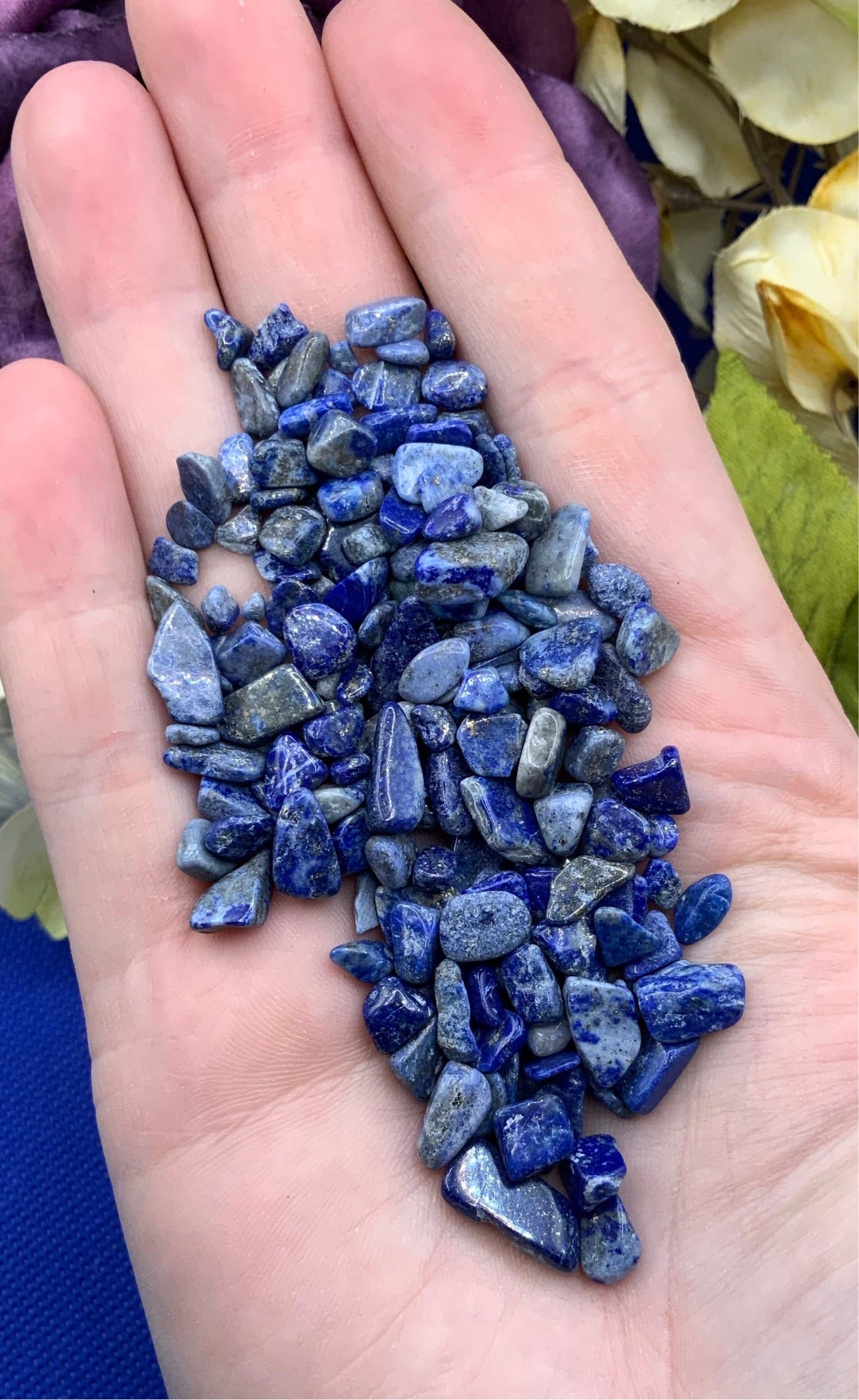 Lapis Lazuli Crystal Chips - Small - A Grade - Neatos Elements