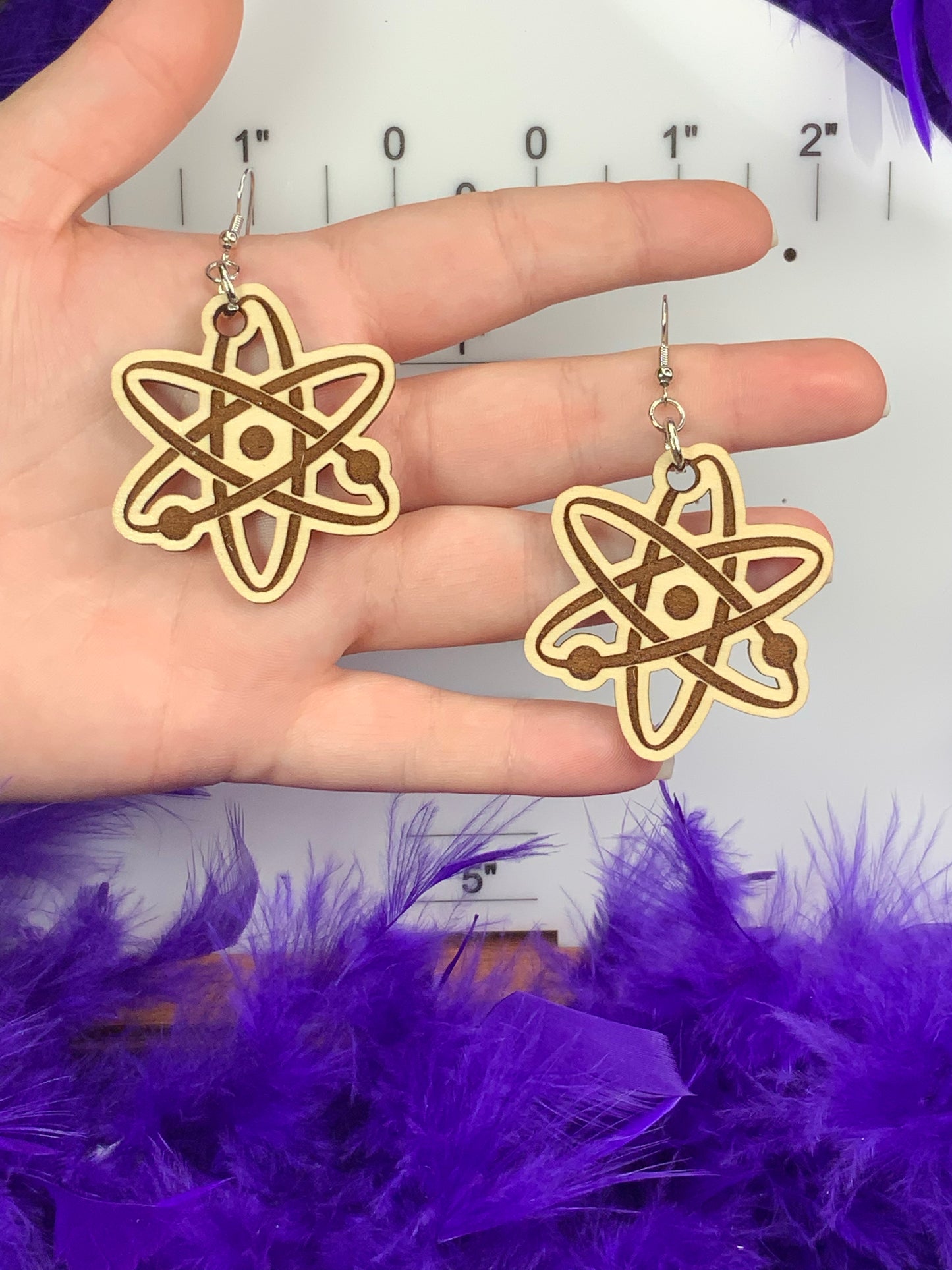 Atomic Earrings - Neatos Elements