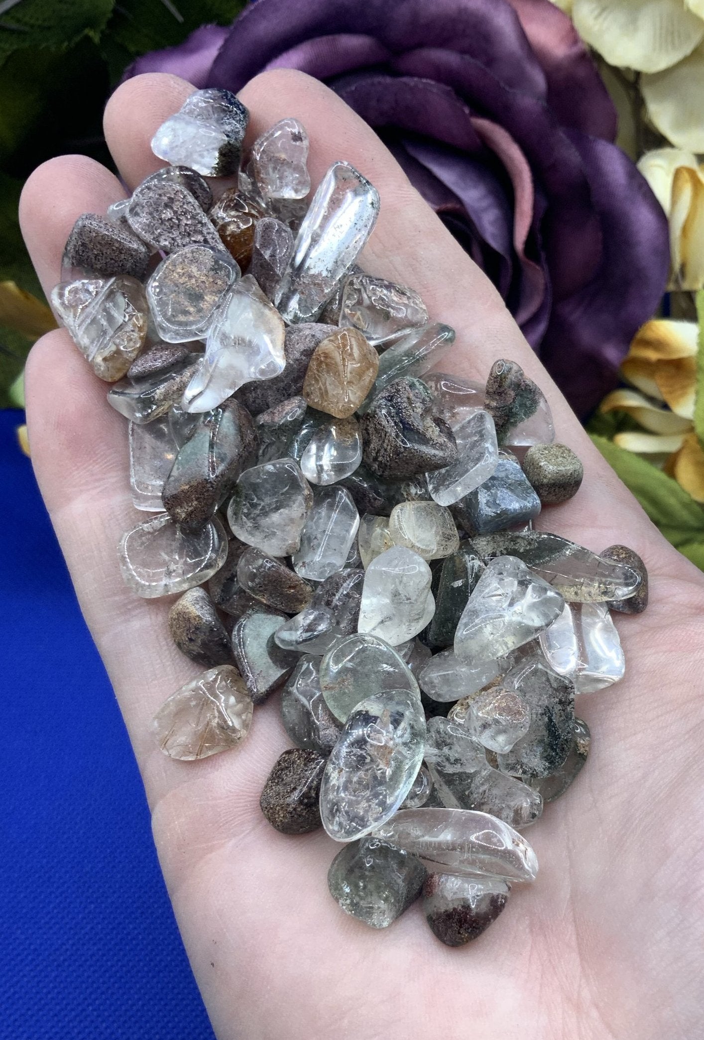 Garden Quartz Crystal Chips - Medium - A Grade - Neatos Elements