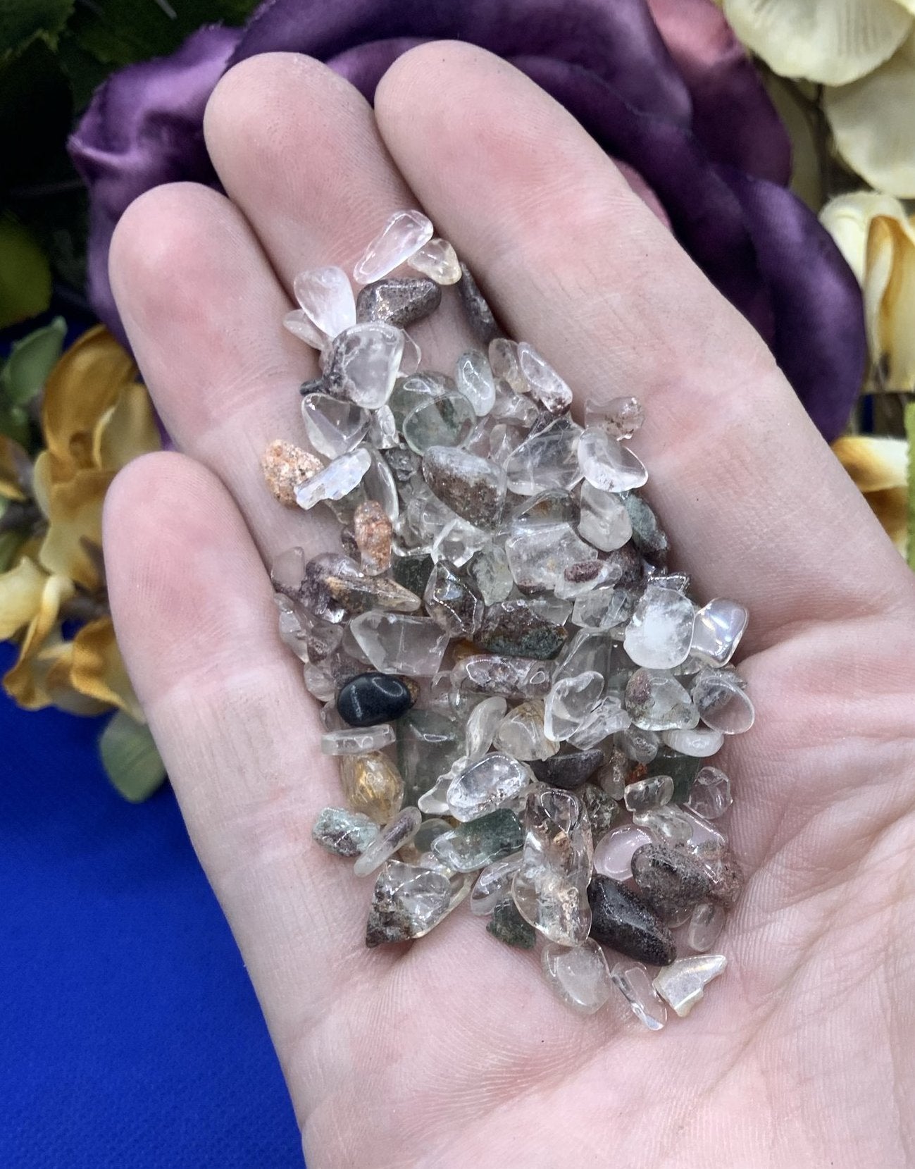 Garden Quartz Crystal Chips - Small - A Grade - Neatos Elements