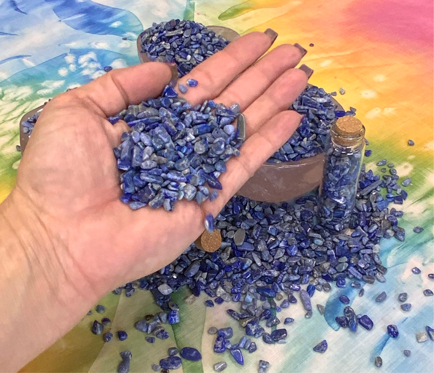 Lapis Lazuli Crystal Chips - Small - A Grade - Neatos Elements