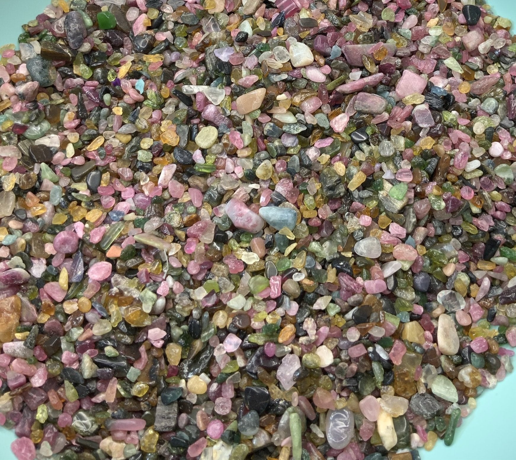 Watermelon Tourmaline Crystal Chips - XSmall - AA Grade - Neatos Elements