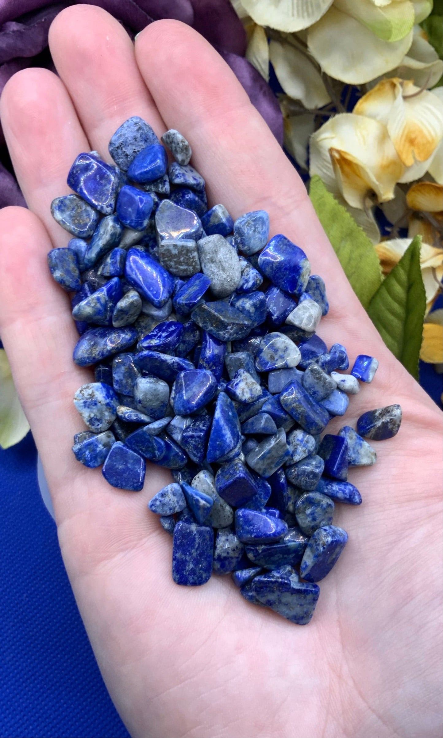 Lapis Lazuli Crystal Chips - Small - AA Grade - Neatos Elements