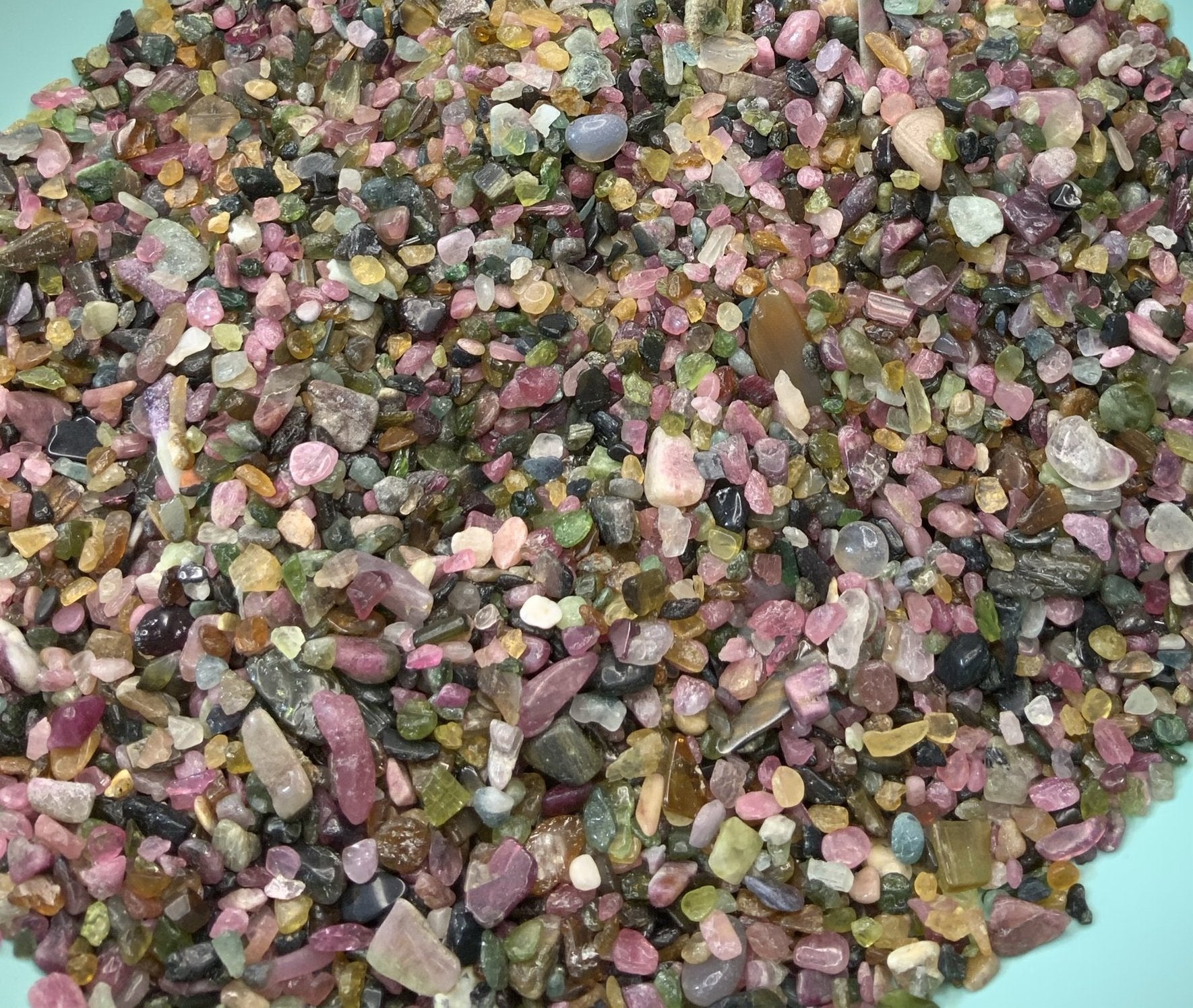 Watermelon Tourmaline Crystal Chips - XSmall - AA Grade - Neatos Elements